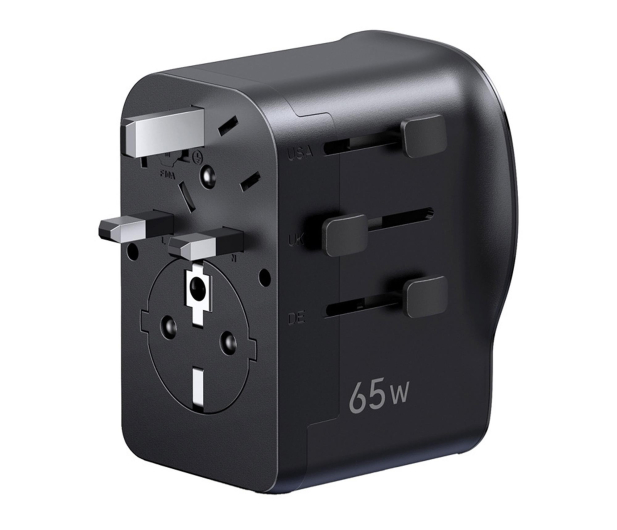 UGREEN Uniwersalny adapter podróżny S550 65W 2x USB-C 1x USB-A - 1488934 - zdjęcie 4